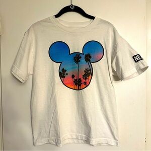 NEFF X Disney Collection Mickey Mouse White Graphic Tee Size Large
